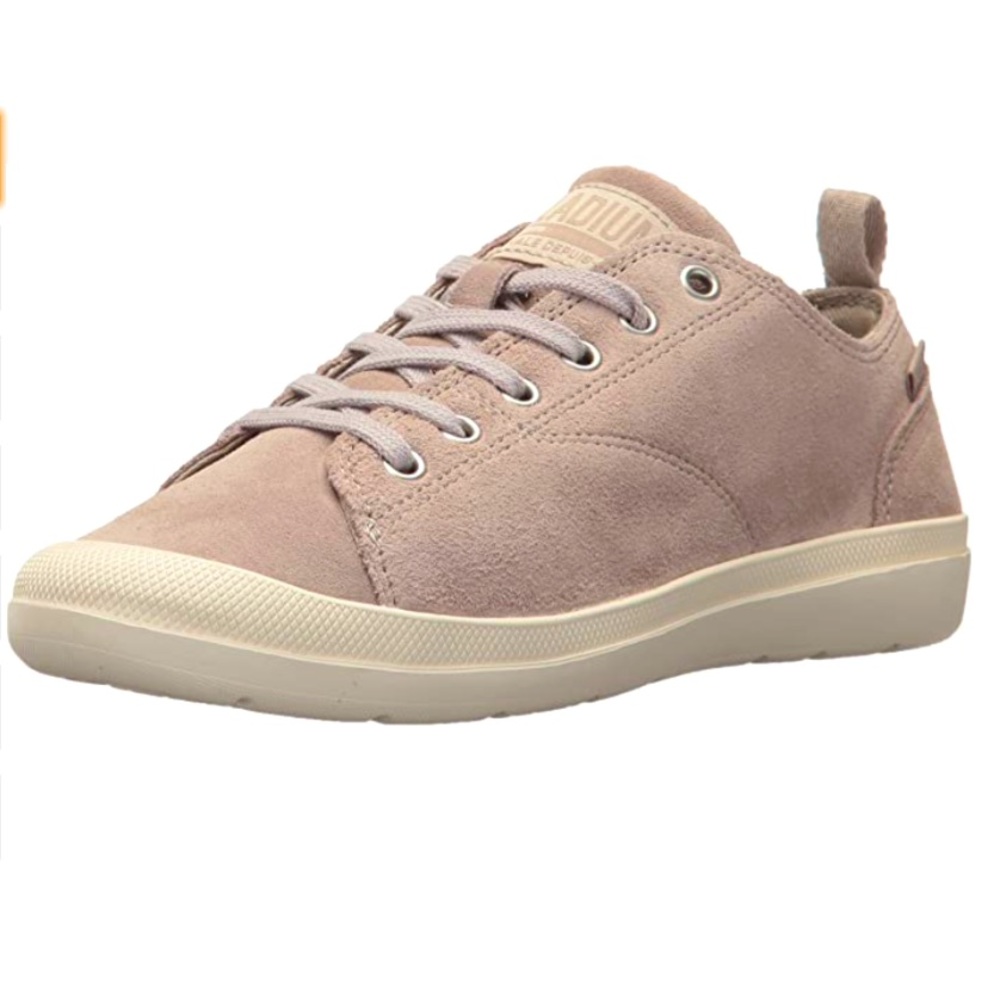 Palladium Wander Lace Up Suede Sneakers Women Color String Size 7